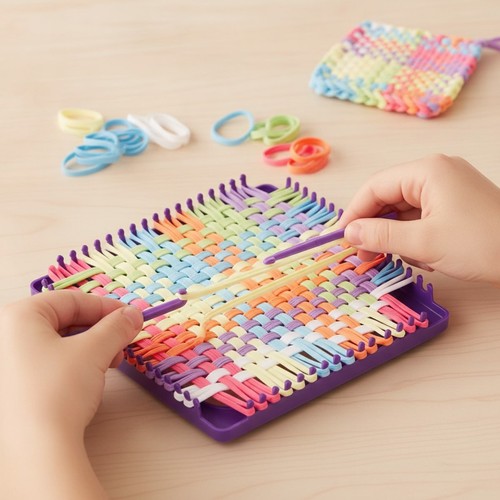 Weaving loom arts - arts, &